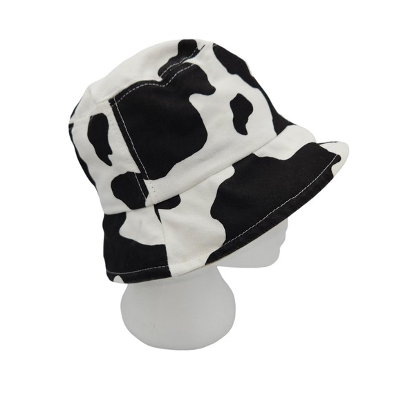 Cow Print Bucket‎ Hat One Size Fits Most - Picture 3 of 7